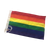 Regenboogvlag 30x45cm, zware kwaliteit doek