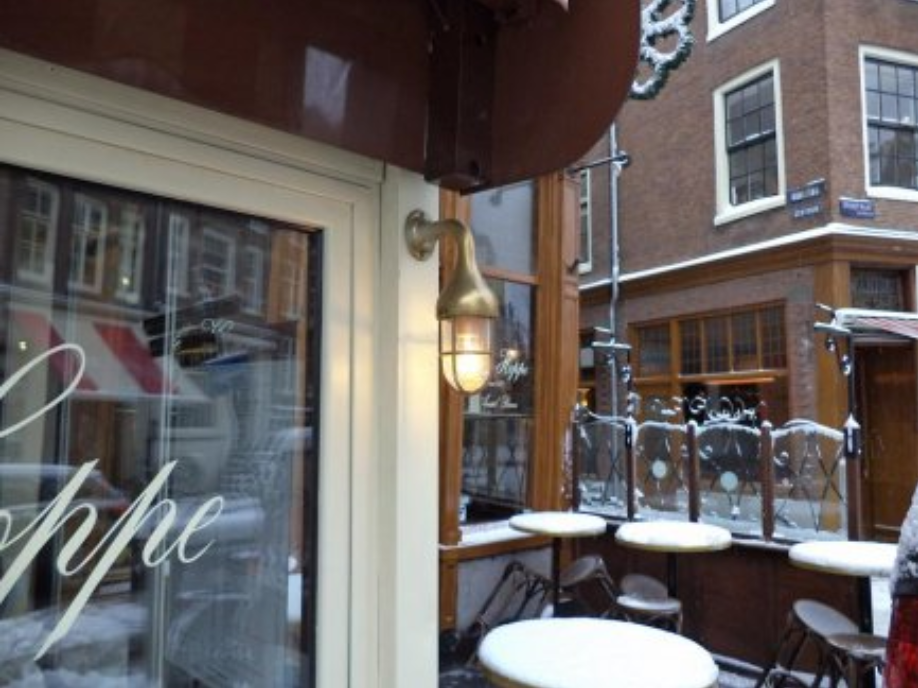 Café Hoppe Außenleuchten, Amsterdam