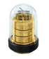 Barigo Table Weather station art.3031 brass, small