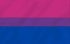 Bisexual vlag 200x300cm, zware kwaliteit doek