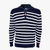 Breton Heren schipperstrui Pul03 Navy-Natural