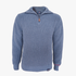 Breton Men's skipper sweater Pul03 Navy