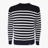 Breton Heren trui/Pullover Pul01 Navy-Natural