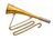 Jagdhorn aus Messing