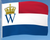 Koninklijke watersportvlag kobalt blauw diverse maten