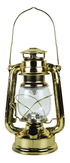 Storm lantern, LED Brass coating