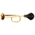 Taxihoorn messing 45cm