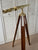 Telescope brass tripod L:100H:160cm