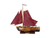 Modelboot Botter vissersboot 24 cm