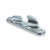 Bow cleats Right Chrome, different sizes