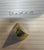 Box corner 25x25x15mm, Brass