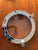 Porthole with polished inner edge, Chrome 3 sizes