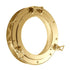 Porthole with polished inner edge, Brass 3 sizes