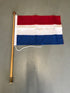 Bootvlaggenstok set 80cm, Nederland