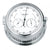 Wempe Admiral III Baro-/Thermometer – Gepolijst 185mmø, Chroom