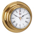 ANVI Quartz clock 95mmØ brass