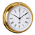 ANVI Set Clock, Baro-Th/Hygro 120mm brass