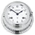 Wempe Bremen II, wind-up clock 150mmø arabic numerals Chrome