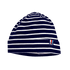 Bretonischer Hut Marine-Weiß