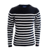 Breton Women's Sweater/Pullover Pul02 Navy-Natural