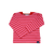Breton shirt baby B10-K10 fuchsia-red
