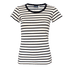 Bretonisches Damen T-Shirt lady01 Natur-Navy