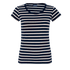 Bretonisches Damen T-Shirt lady01 Navy-Natur