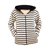 Breton hooded jacket A09 Natural-Navy