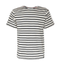 Bretonisches T-Shirt A60 Kurzarm Natur-Navy