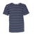 Breton T-Shirt A60 korte mouw Navy - Natural