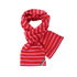 Breton Sjaal Red-Fuchsia