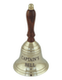 Captains Handbell brass 16cm high