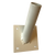 Flagpole holder, brushed aluminum White