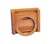 Klappbarer Glashalter Teak 