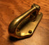 Large clip hook, brass