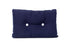 Cushion with buttons - Blue with white