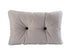 Cushion with buttons - Gray with black
