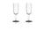Marc Newson black - Champagneglas 2 stuks