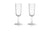 Marc Newson weiß - Champagnerglas 2 Stk