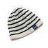 Bretonische Mütze mit Fleece in Natur-Navy