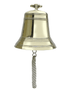 Ship's bell, brass 225 mmØ