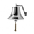 Ship's bell, chrome 300 mmØ with knotted bell rope