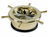 ASHTRAY COMPASS ROSE large, BRASS