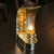 Bulkhead lamp, Oil lamp, Brass