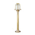 Spanker Gartenlampe, Messing 62cm