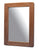 Teak mirror large 38x28 cm