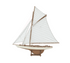 America White / Natural 84 cm sailing yacht