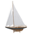 Sailing yacht model boat Blue 112 cm