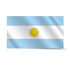 Argentinien Tischfahne 10x15