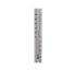 Outside Thermometer art. 882, stainless steel